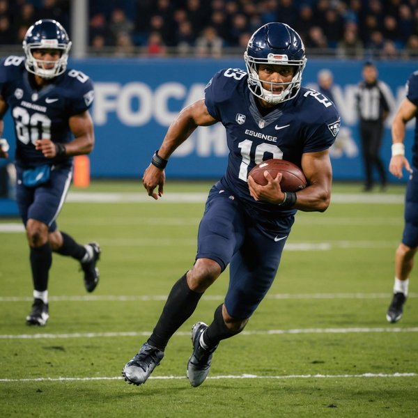 How can football players improve their footwork for better control and agility?